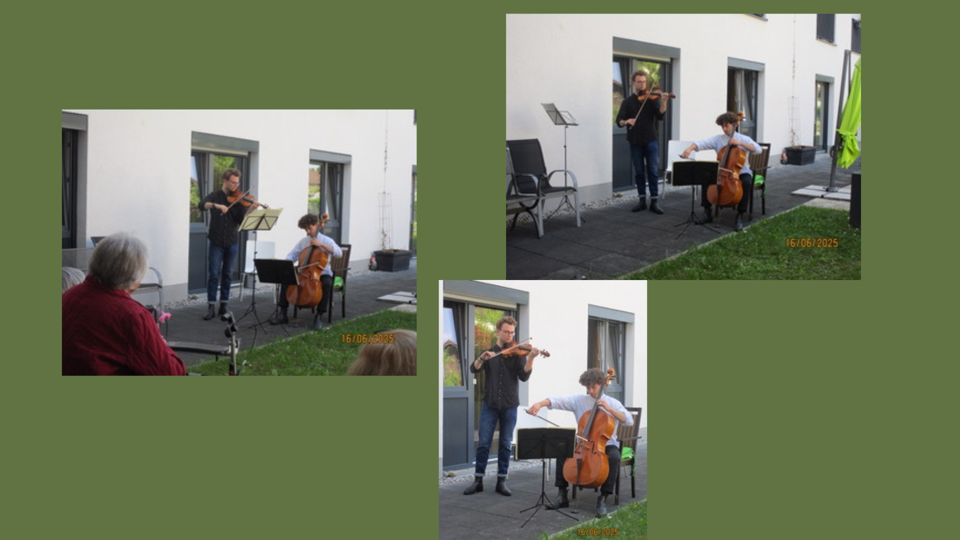 Musiker im Live Music Now Einsatz